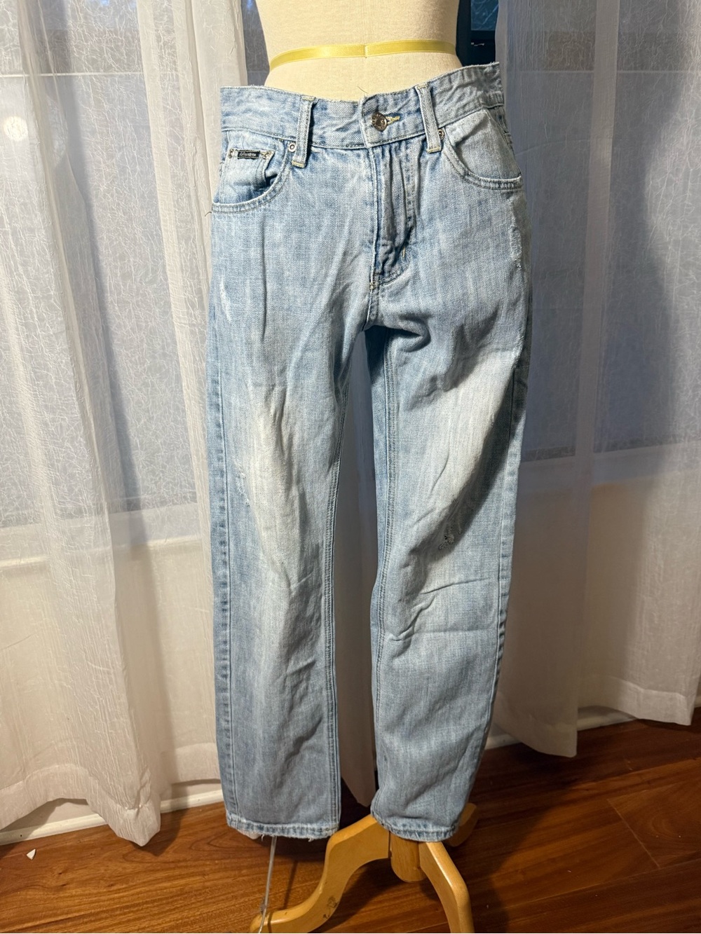 Dolce & Gabbana Light Wash Blue Boyfriend Jeans
